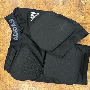 adidas Men's Black padded Shorts
